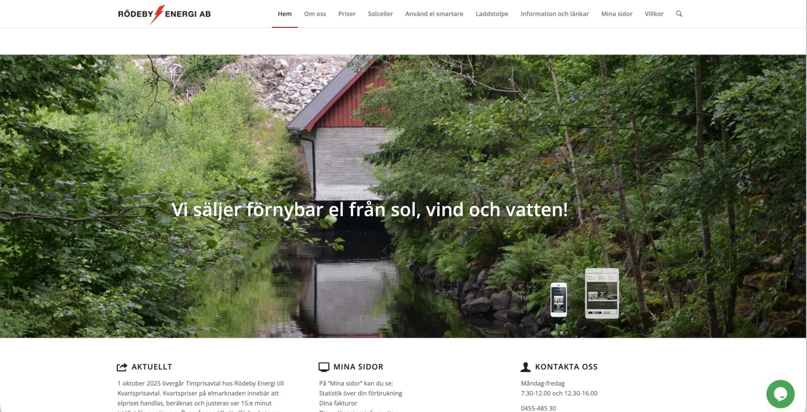 rodeby-energi site — case hero