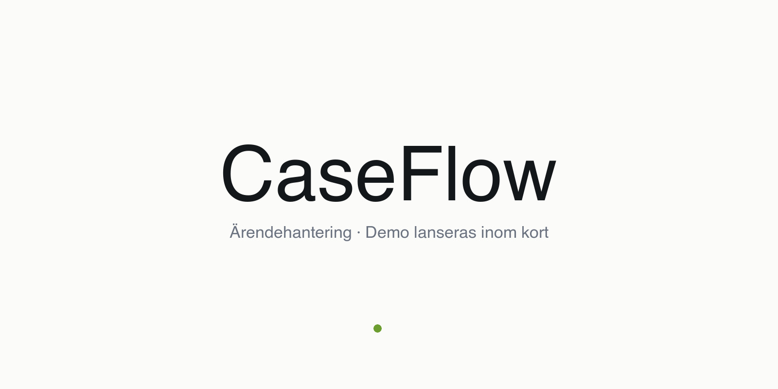 CaseFlow — placeholder